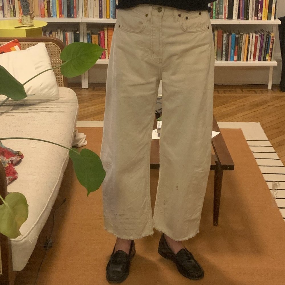 B Sides Lasso Jean Off-White